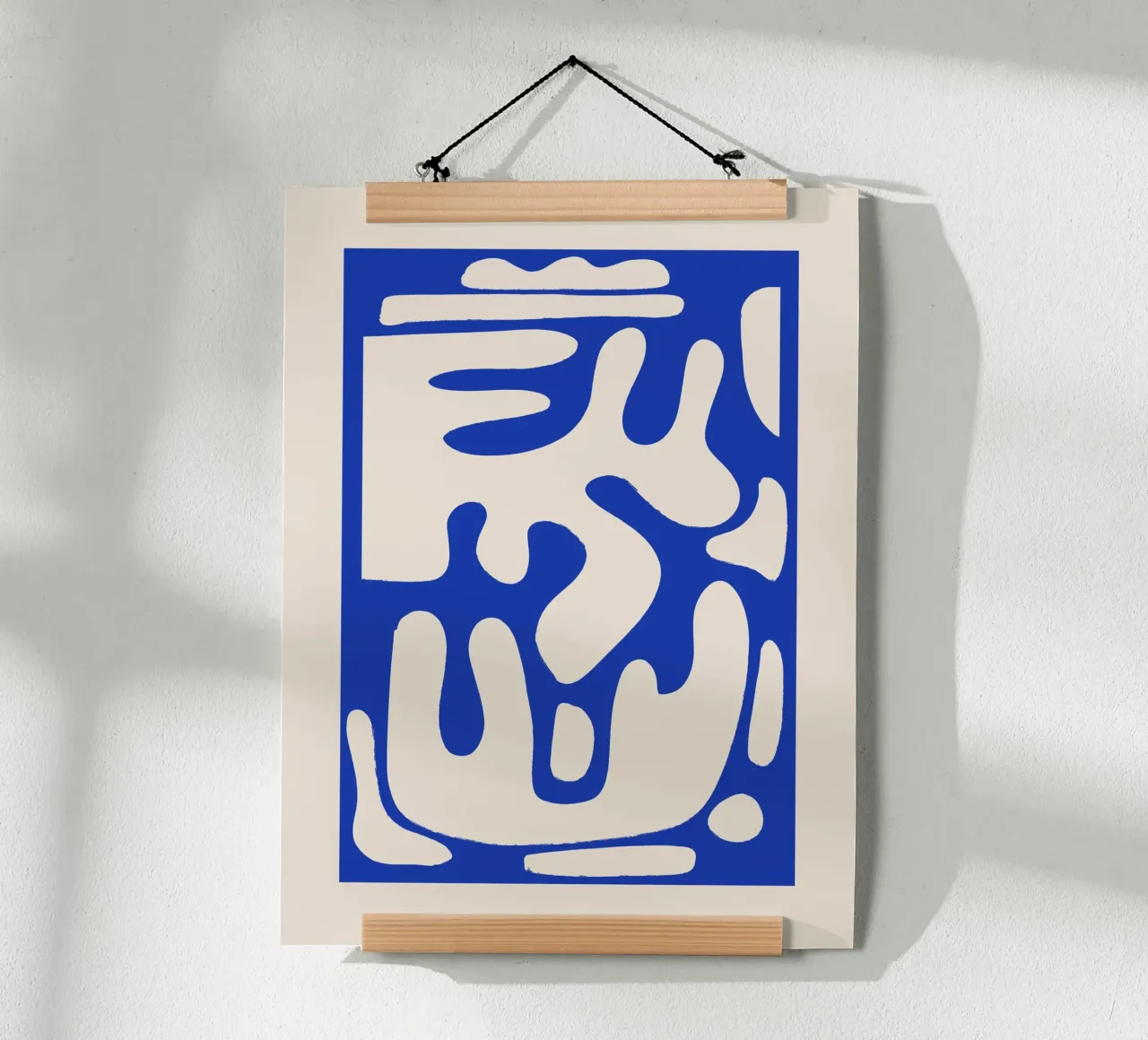 Modern Abstract Minimal Shapes 24 hahnemühle by ThingDesign