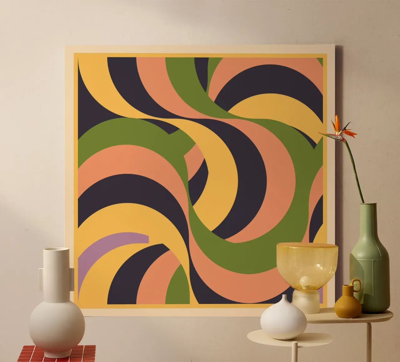 Abstraction 40 canvas by Gaite