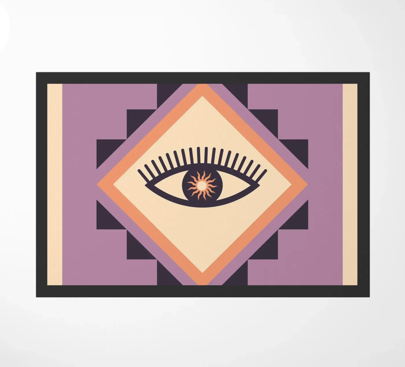 Abstract Oog deurmat van Gaite