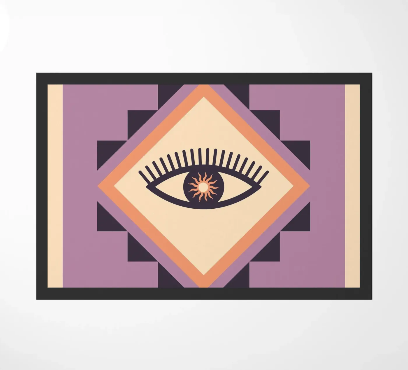 Abstract Eye doormat by Gaite