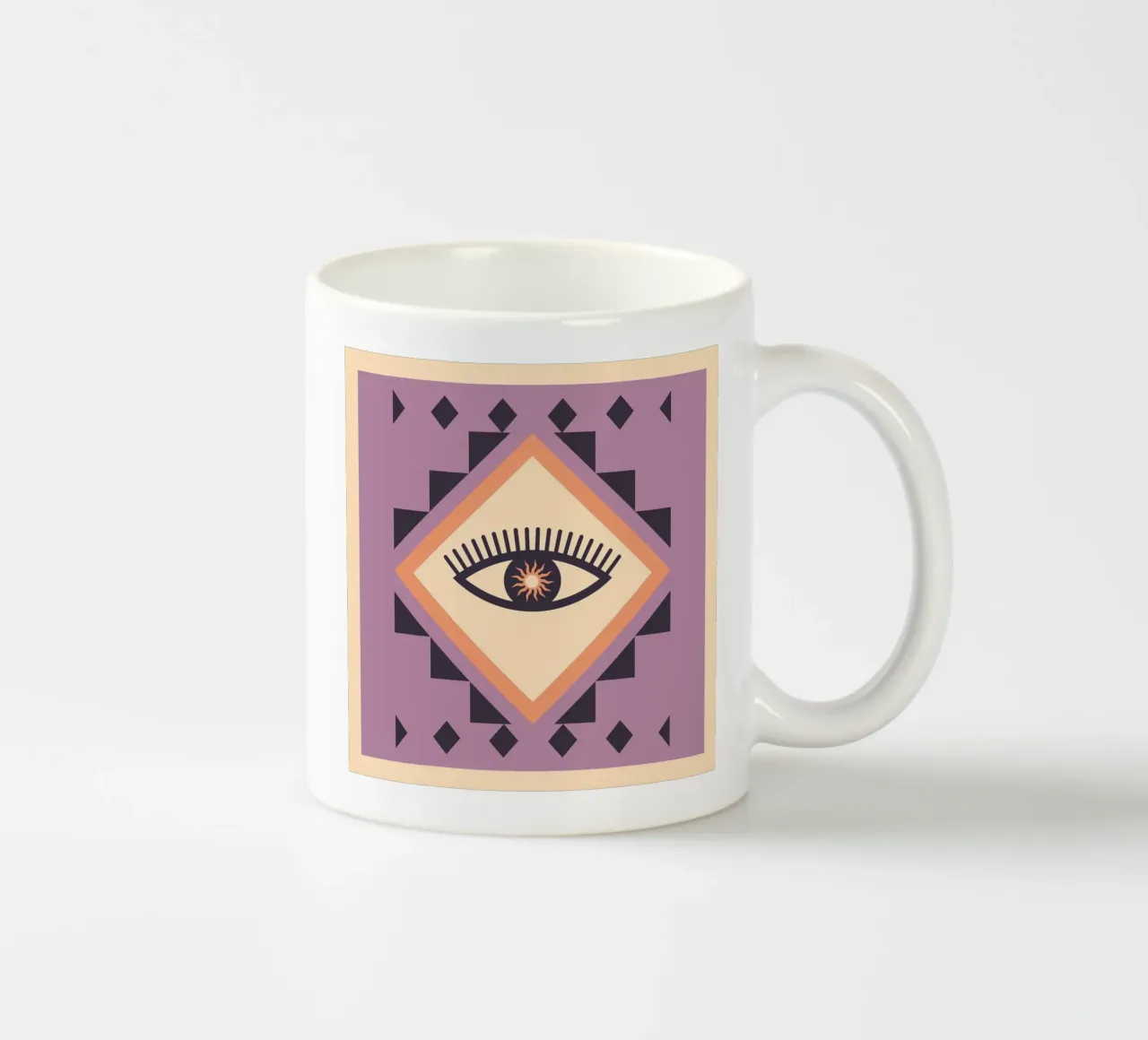 Abstract Oog keramische mok van Gaite