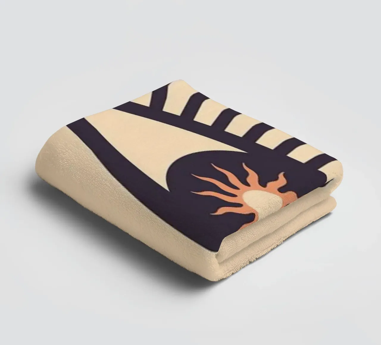 Abstract Oog badhanddoek van Gaite