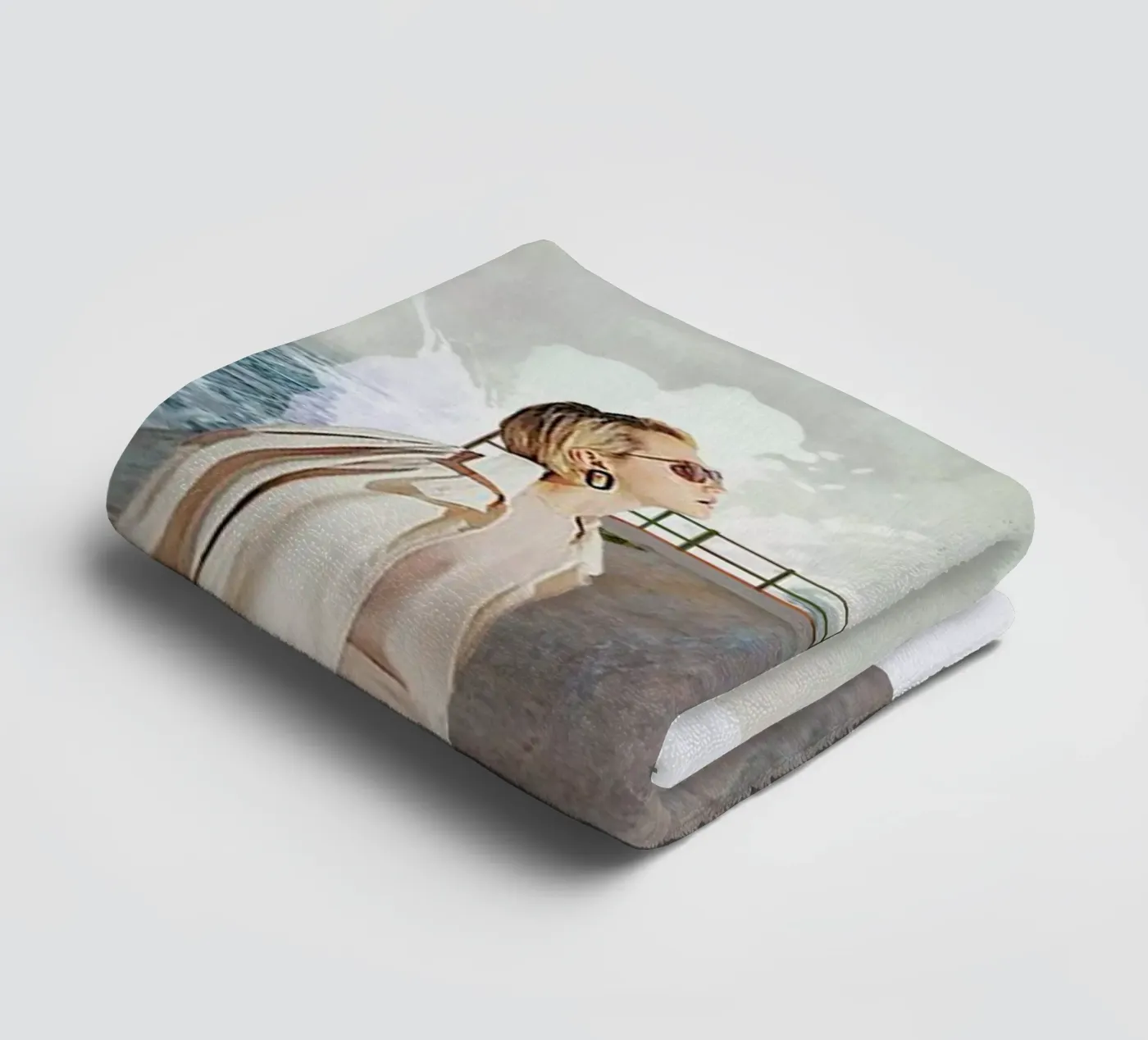 Vorupør badhanddoek van Mathilde Olsen