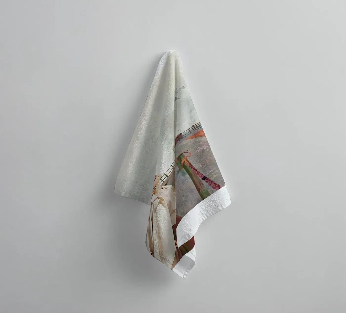 Vorupør badhanddoek van Mathilde Olsen