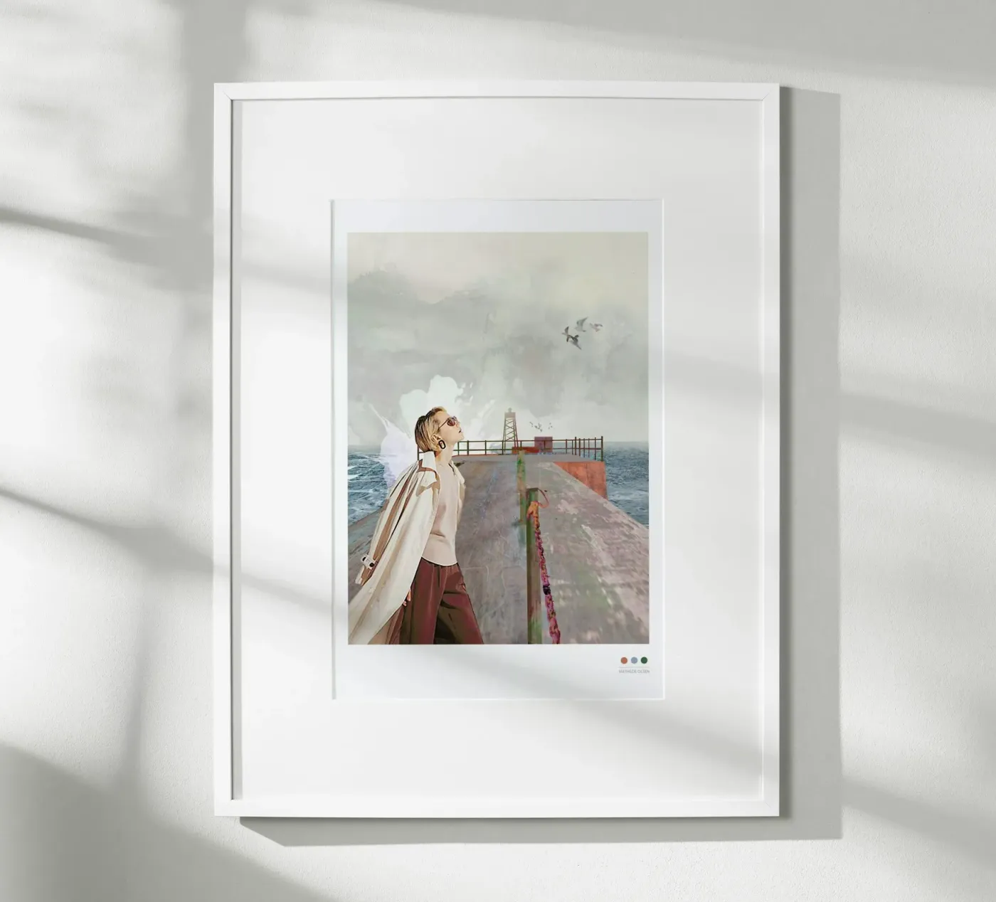 Vorupør poster van Mathilde Olsen
