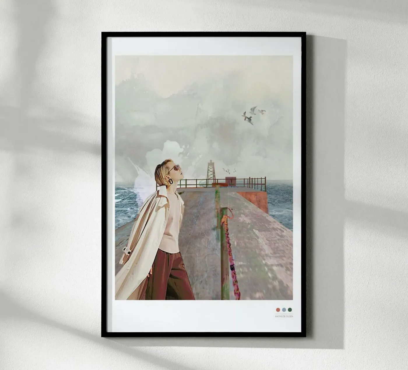 Vorupør poster van Mathilde Olsen