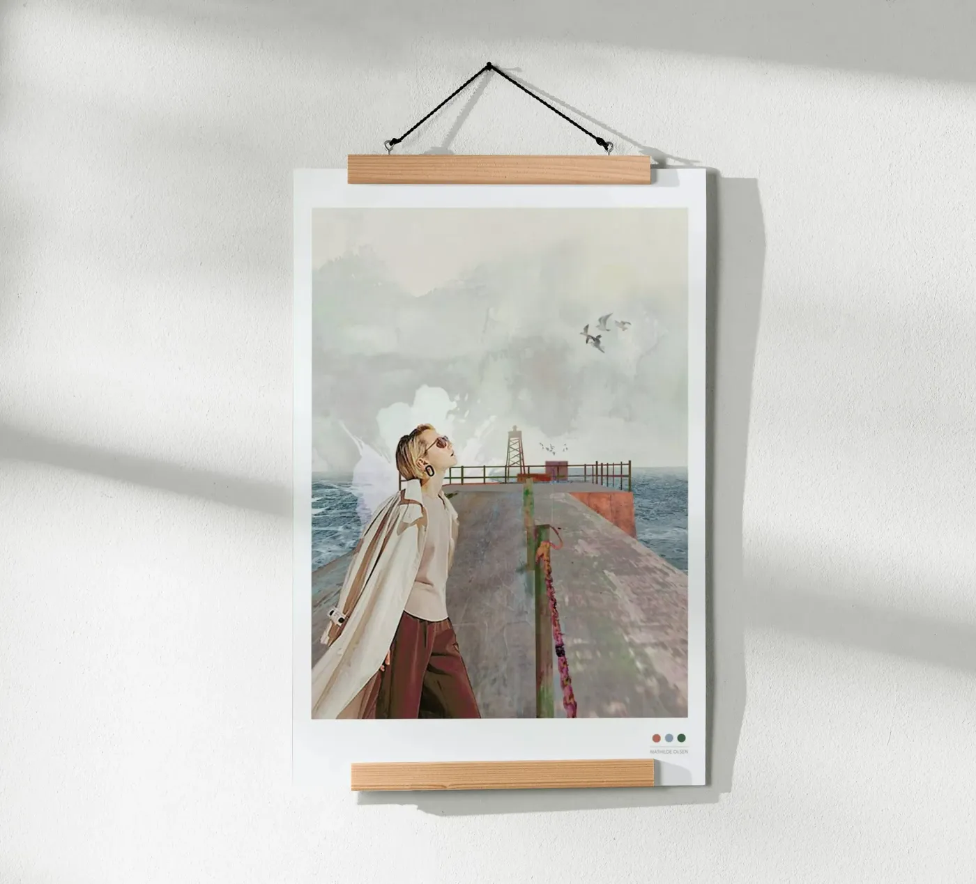 Vorupør poster by Mathilde Olsen