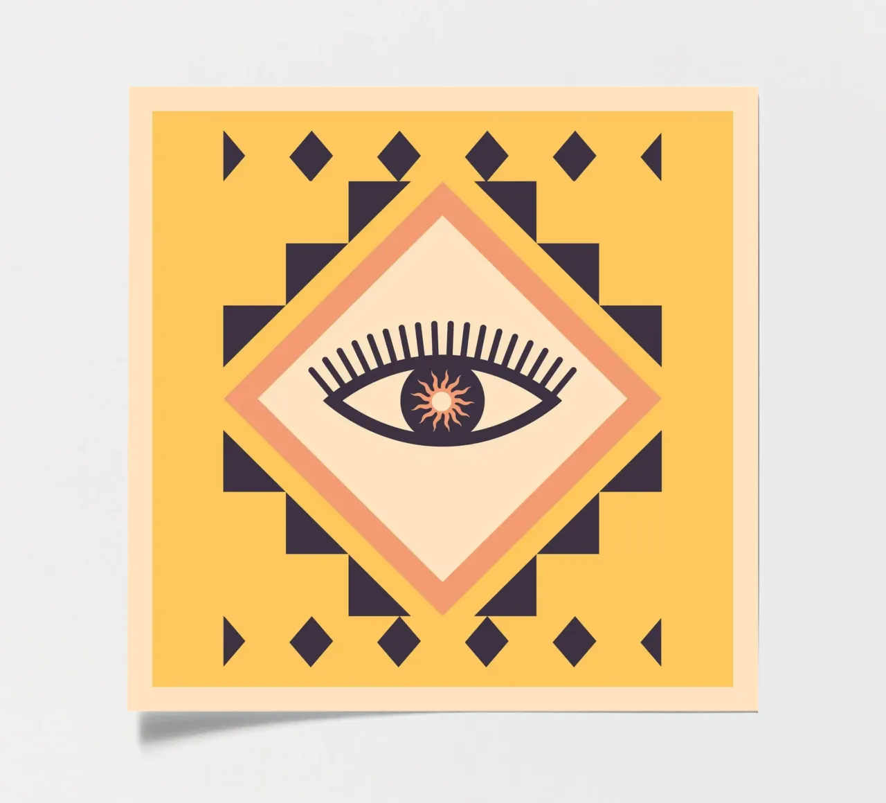 Abstract Eye 2 sticker sheet by Gaite