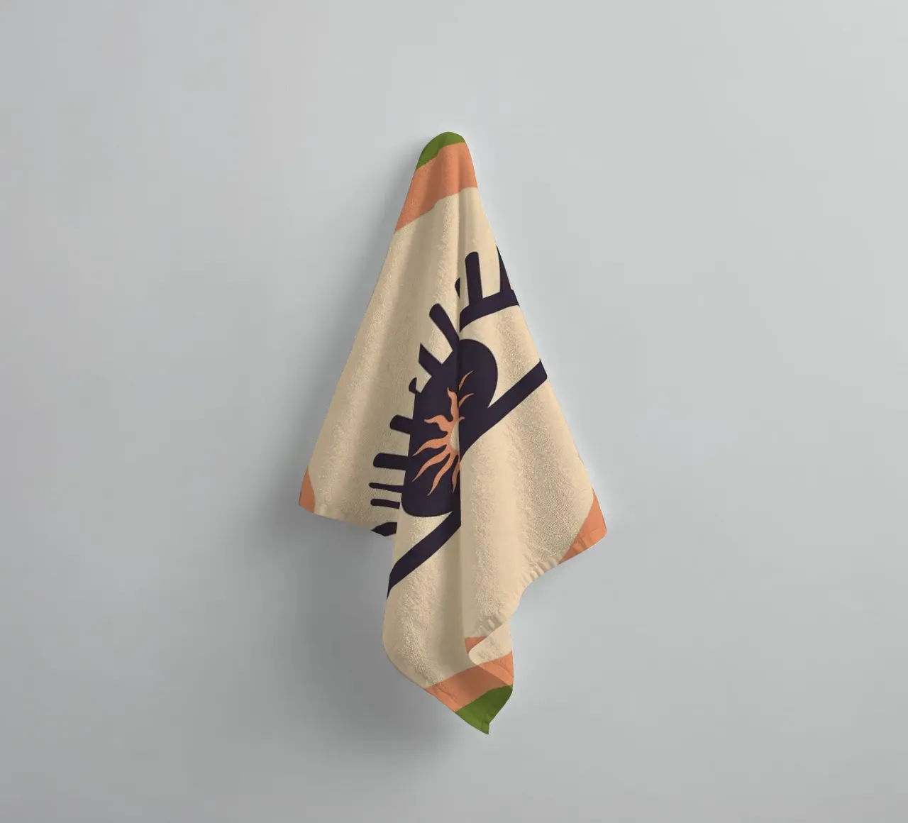 Abstract Oog 3 badhanddoek van Gaite