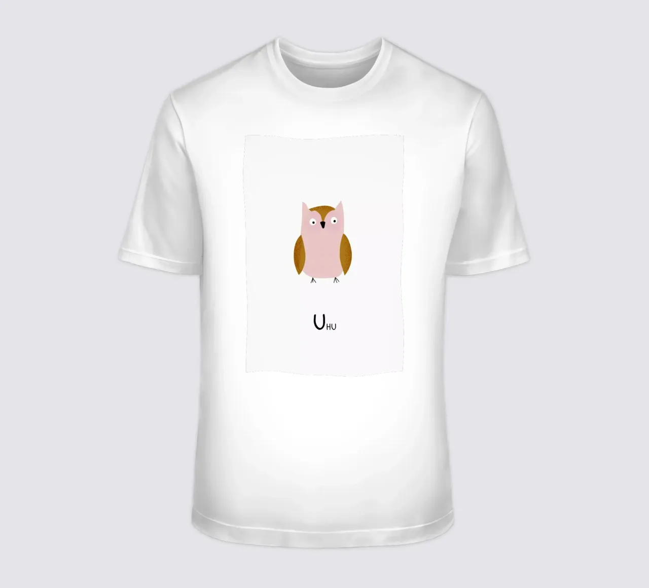 Uhu t-shirt da Little Flourishes
