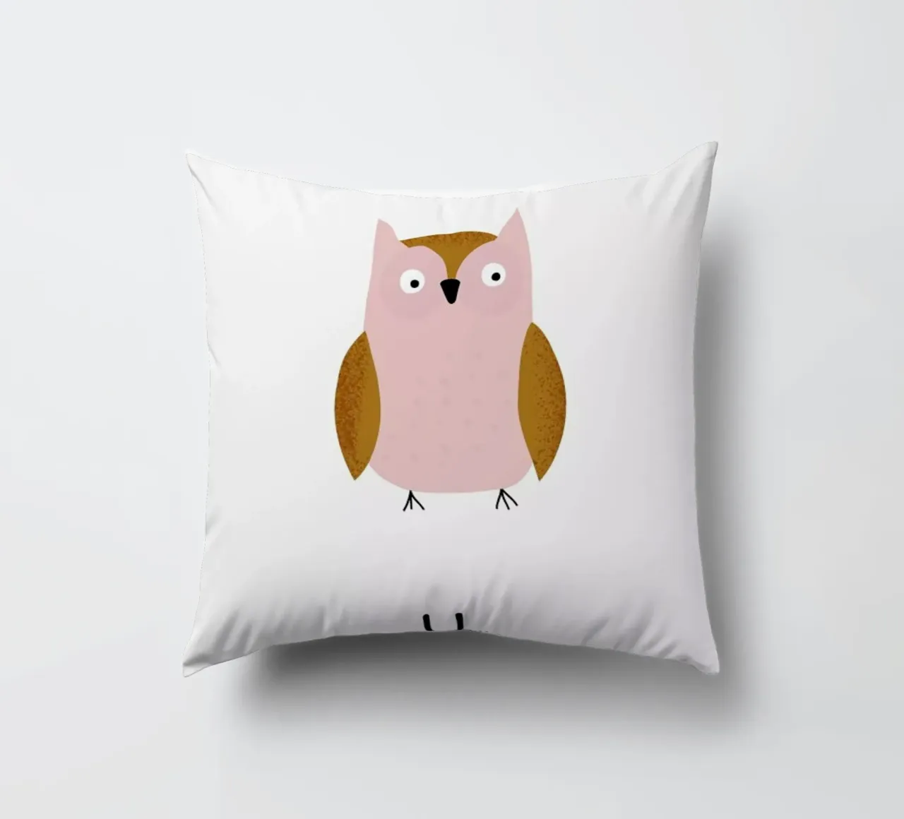 Uhu cuscino da Little Flourishes