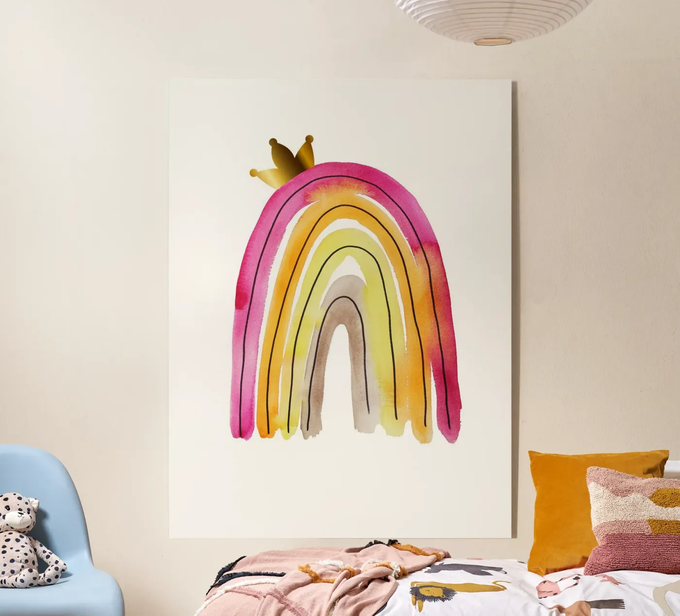 Royal Rainbow Dreams plexiglass da Indigo Rain
