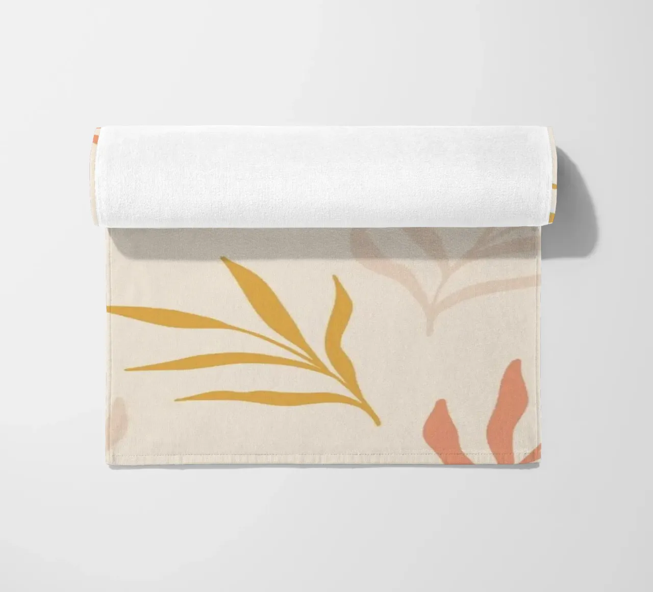 Soft branches beach towel by Wackapacka
