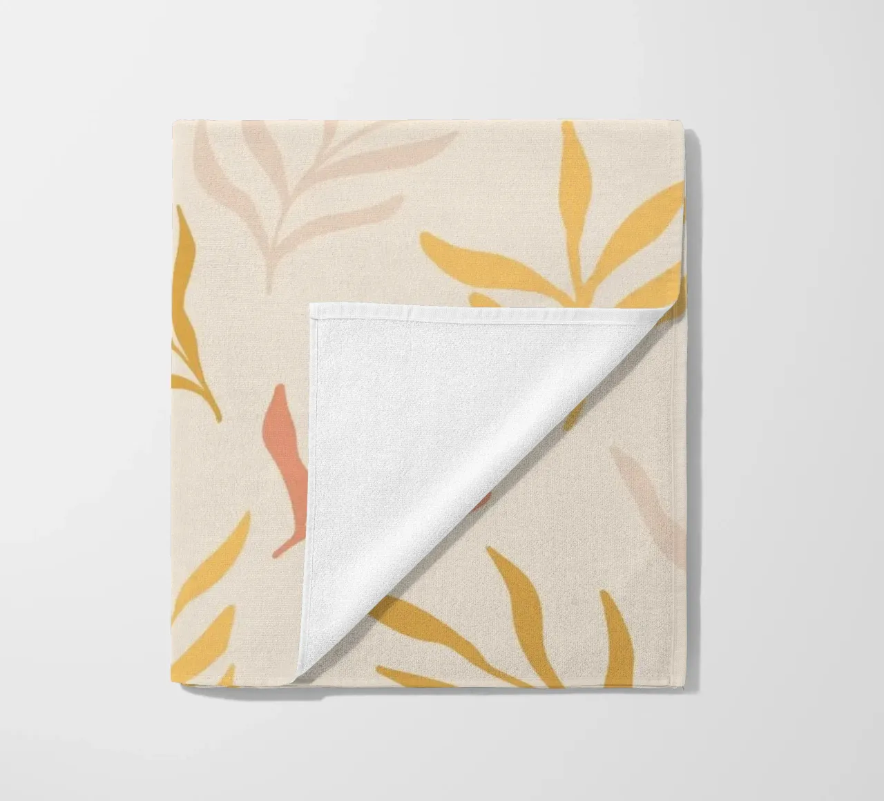 Soft branches beach towel by Wackapacka