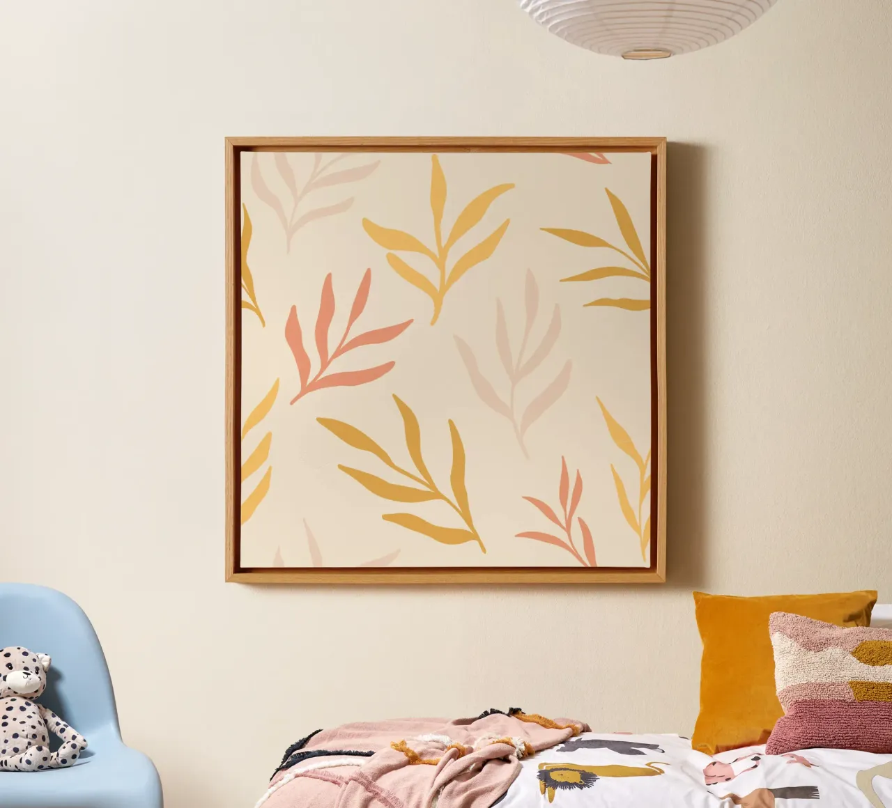 Soft branches canvas by Wackapacka