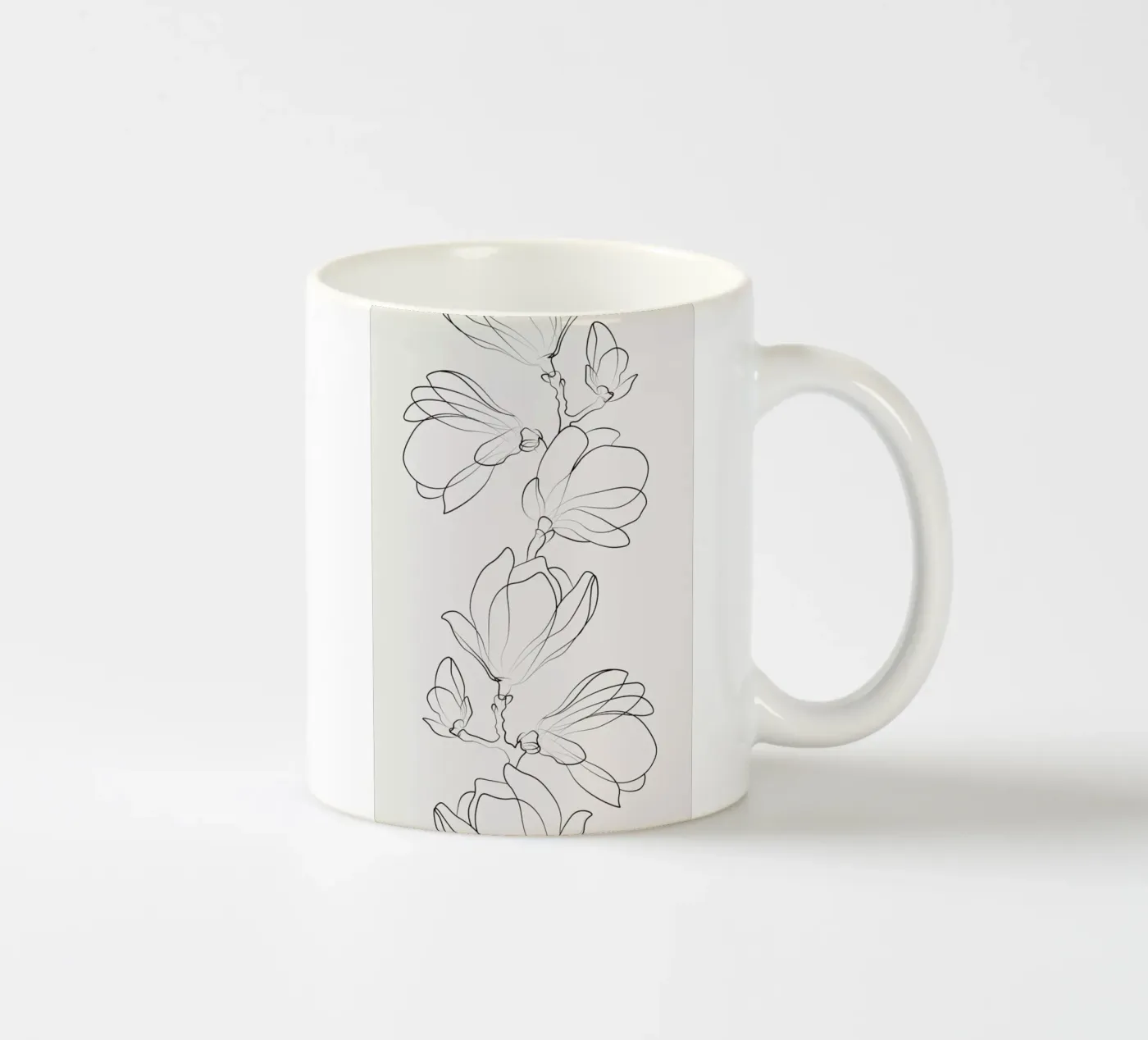 Botanic ceramic mug by Pure