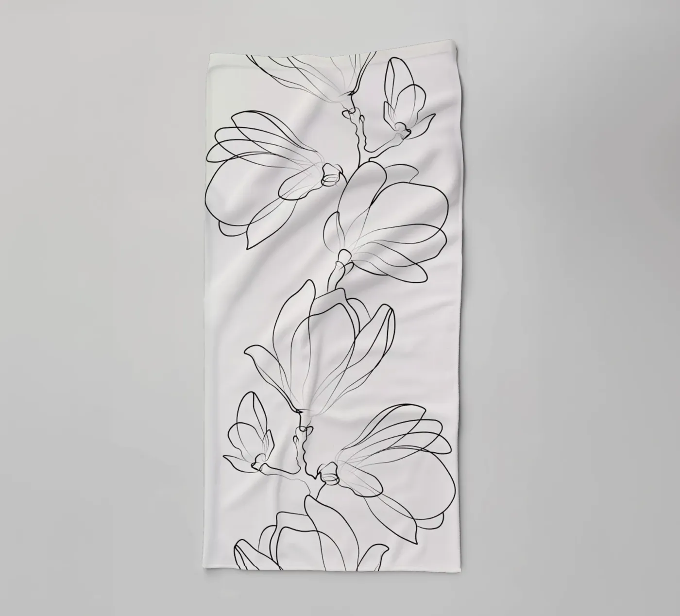 Botanic badhanddoek van Pure