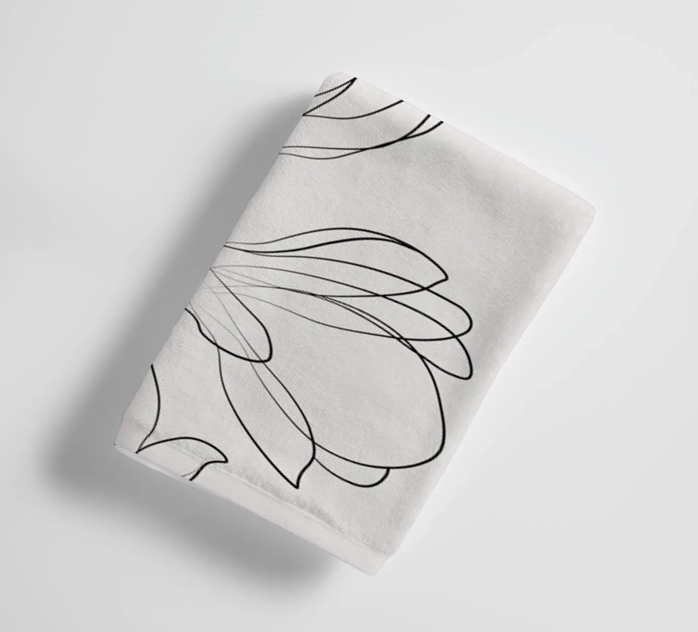 Botanic badhanddoek van Pure