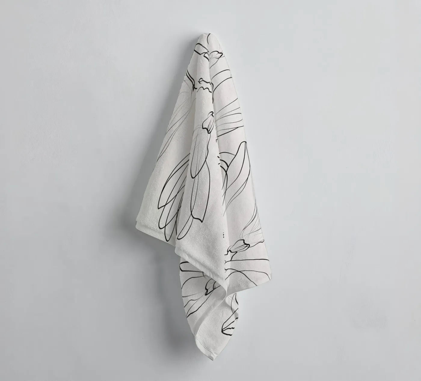 Botanic badhanddoek van Pure