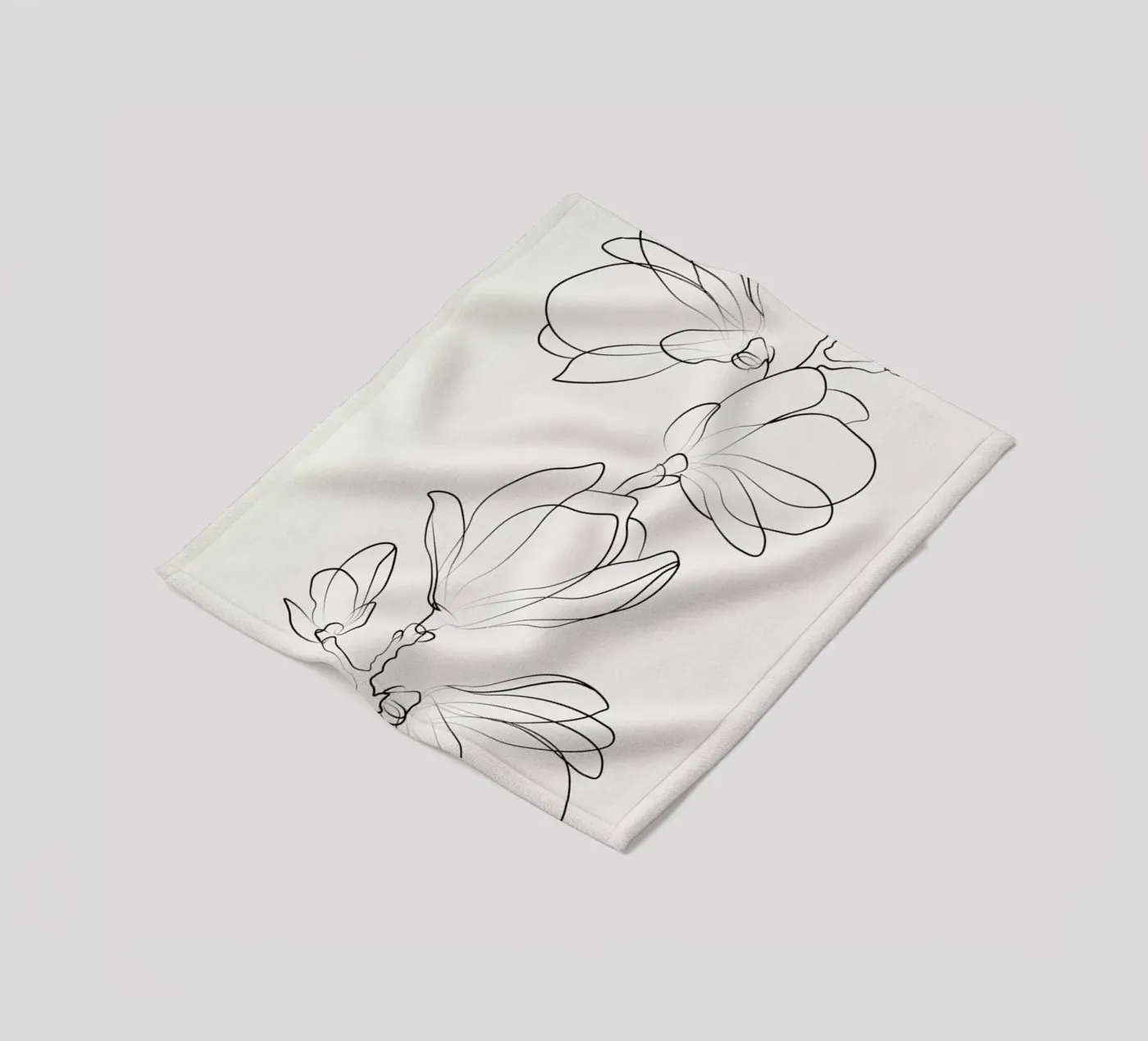 Botanic plaid polaire de Pure