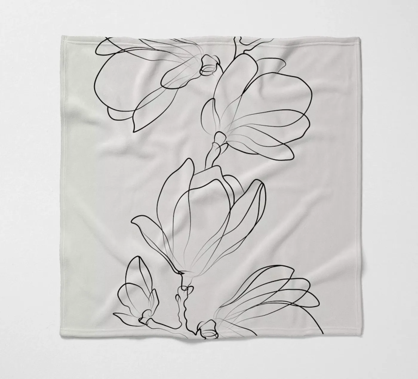 Botanic plaid polaire de Pure