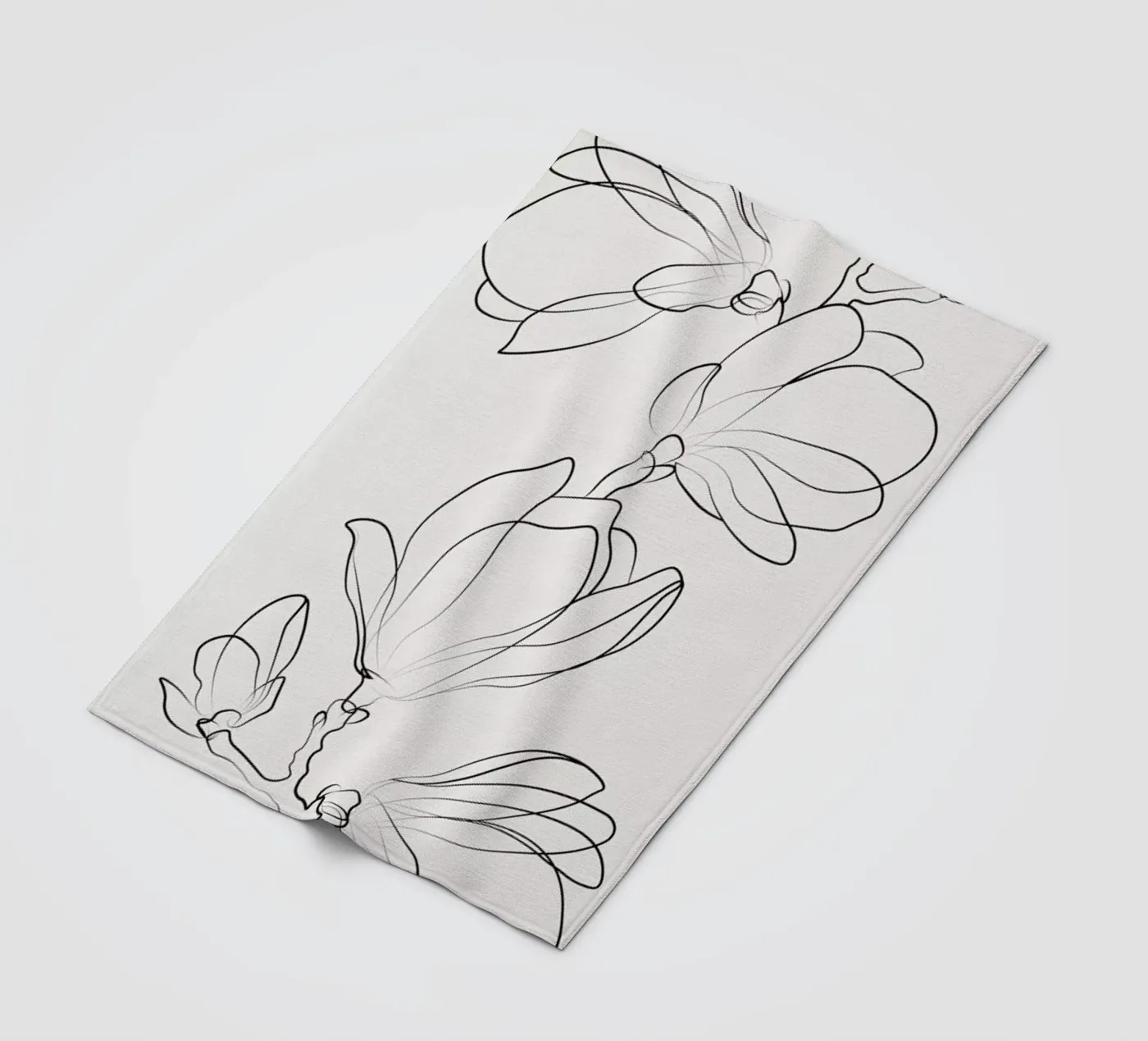 Botanic plaid polaire de Pure