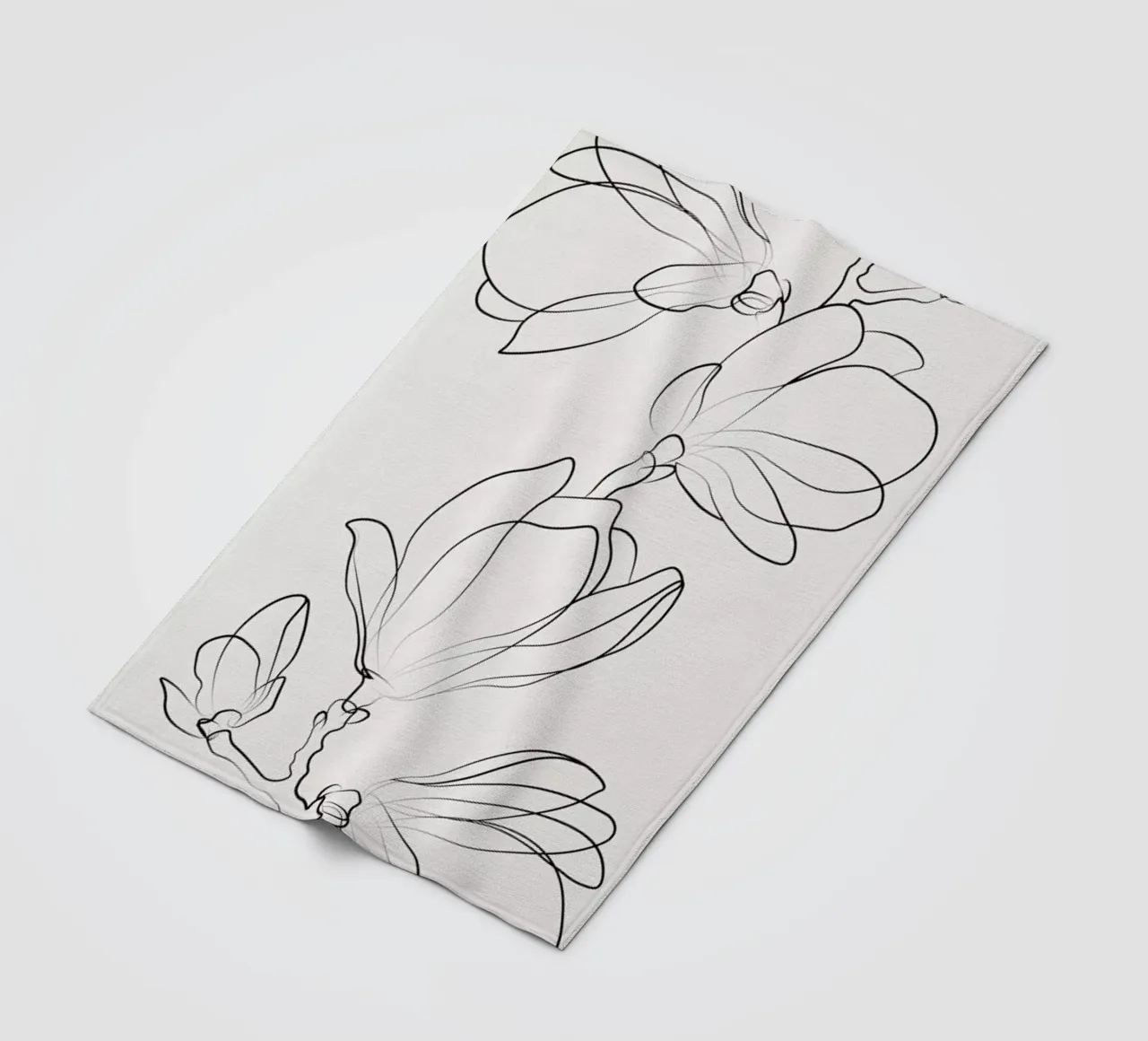 Botanic Fleecedecke von Pure