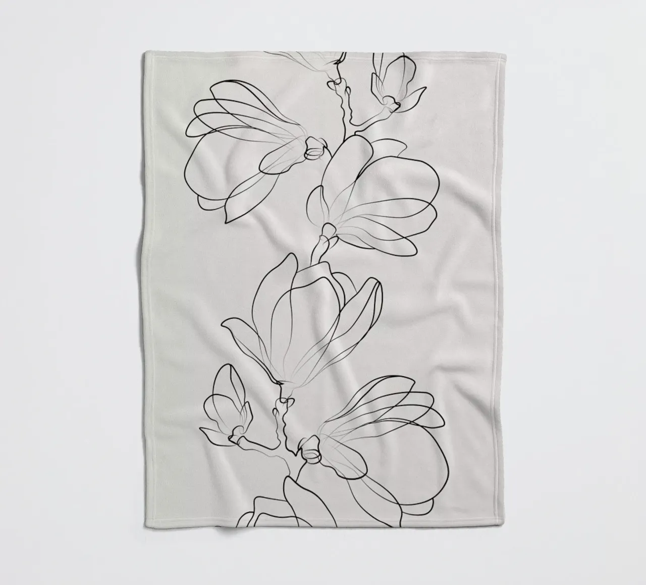 Botanic Fleecedecke von Pure