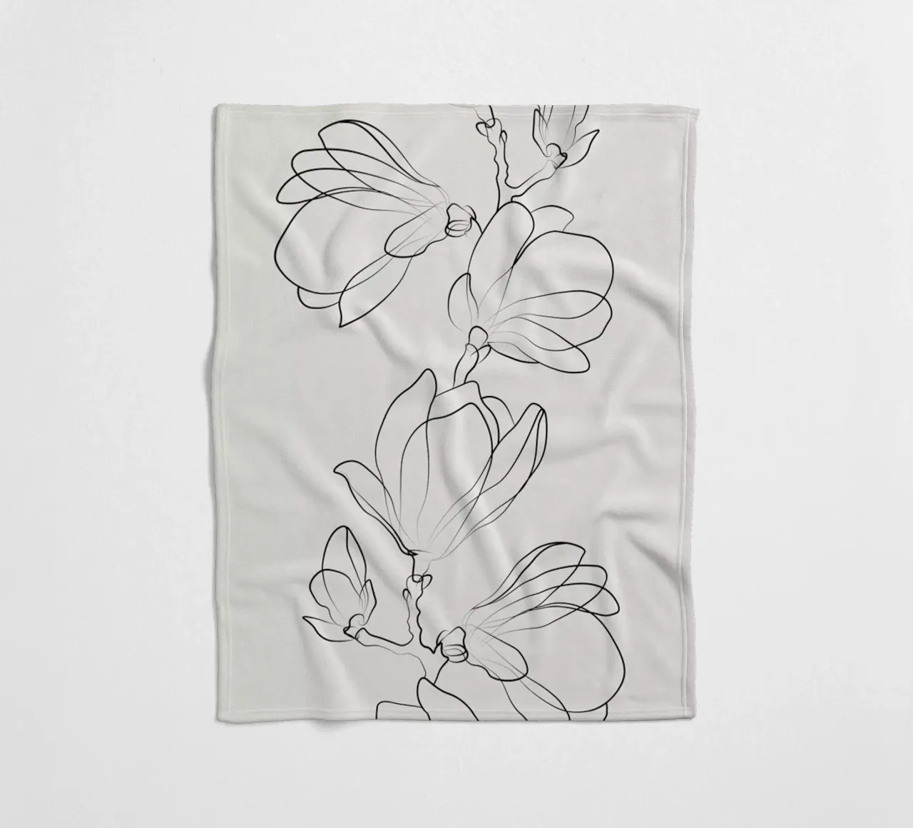 Botanic Fleecedecke von Pure