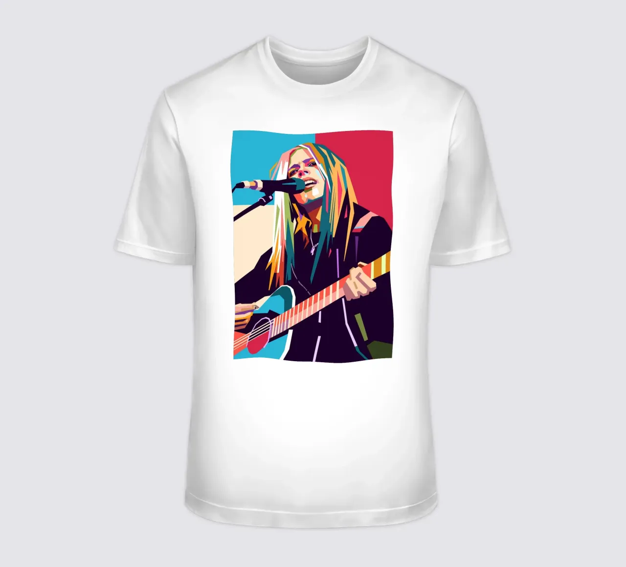Avril Lavigne pop art t-shirt da Hantamrata