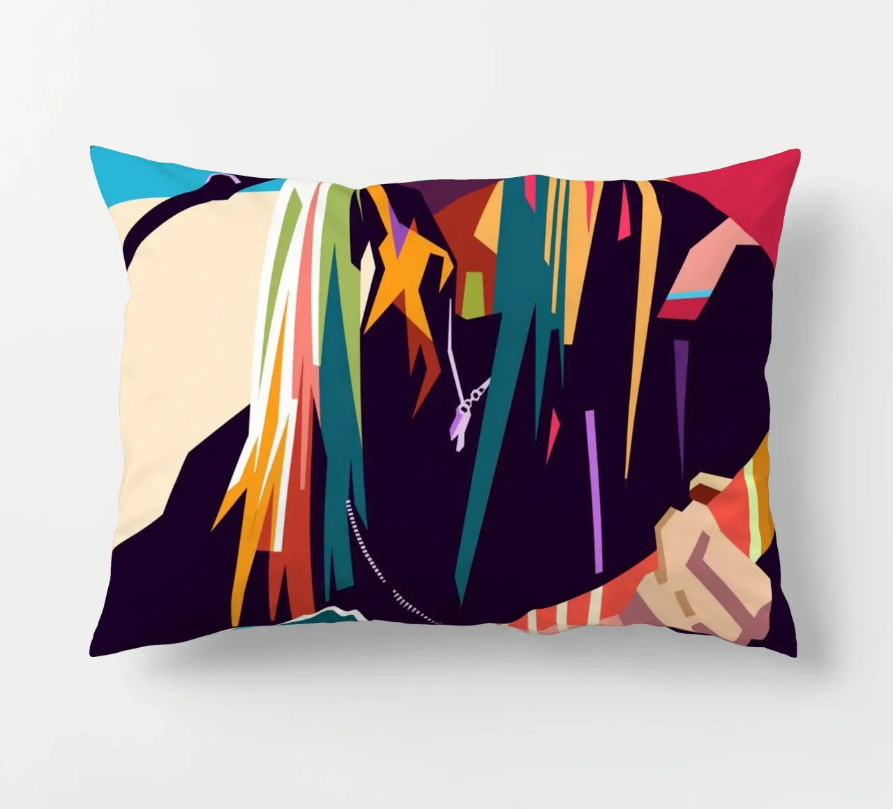 Avril Lavigne pop art cuscino da Hantamrata