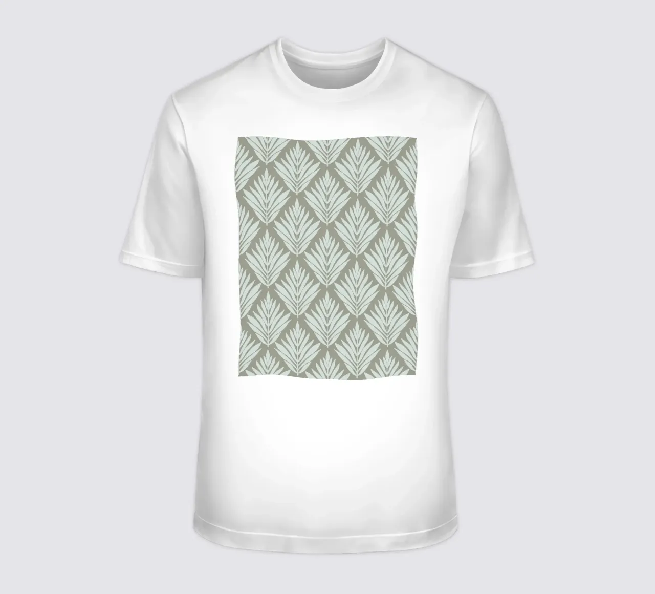 Foglia monocromatica t-shirt da Wackapacka