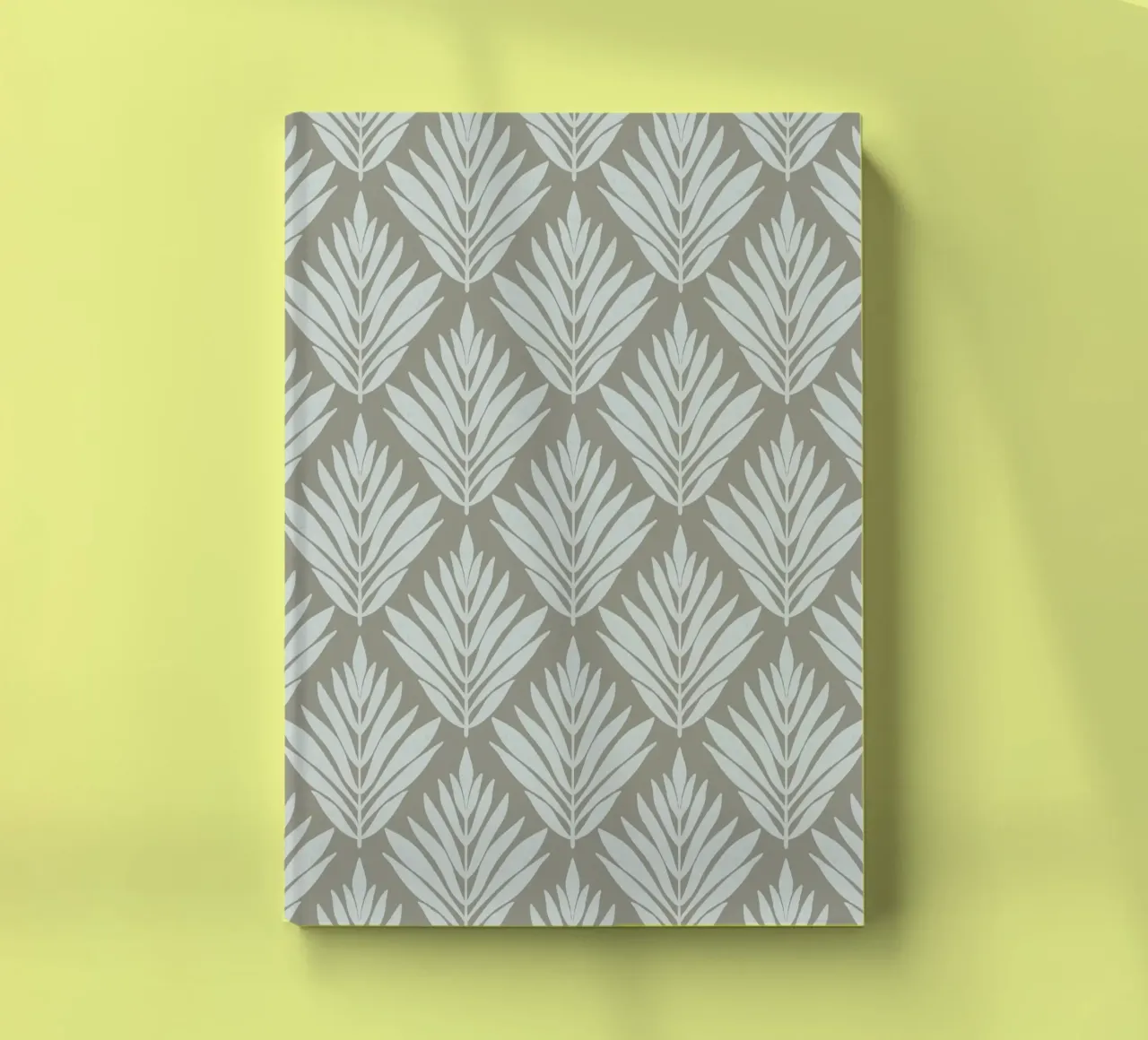 Monochrome leaf notebook by Wackapacka