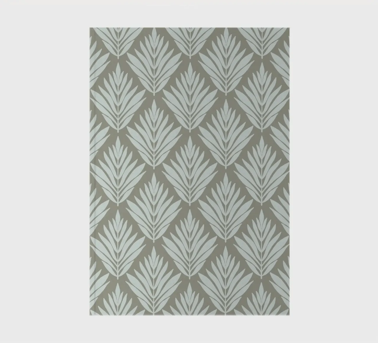 Monochrome leaf notebook by Wackapacka