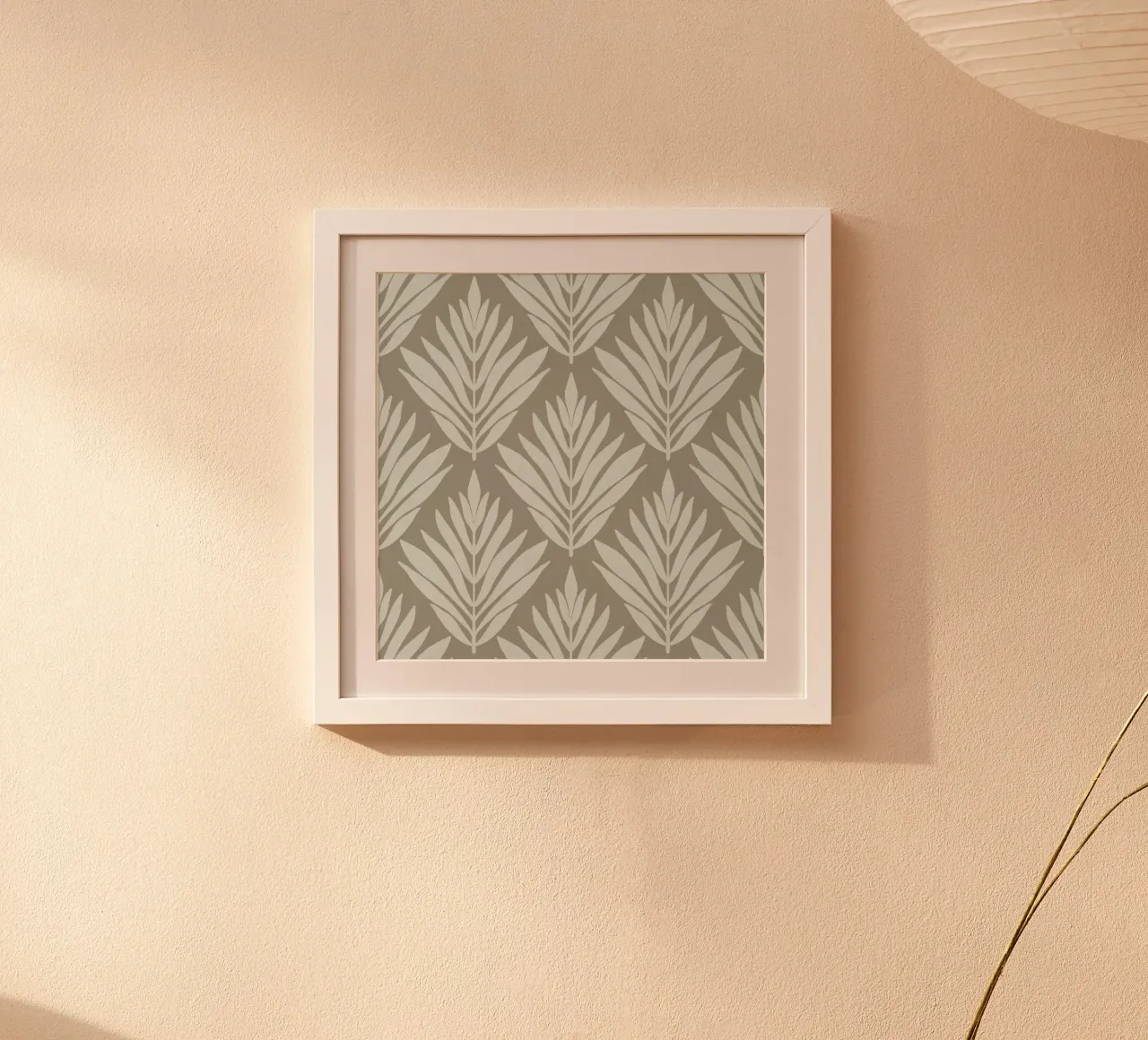 Foglia monocromatica poster da Wackapacka