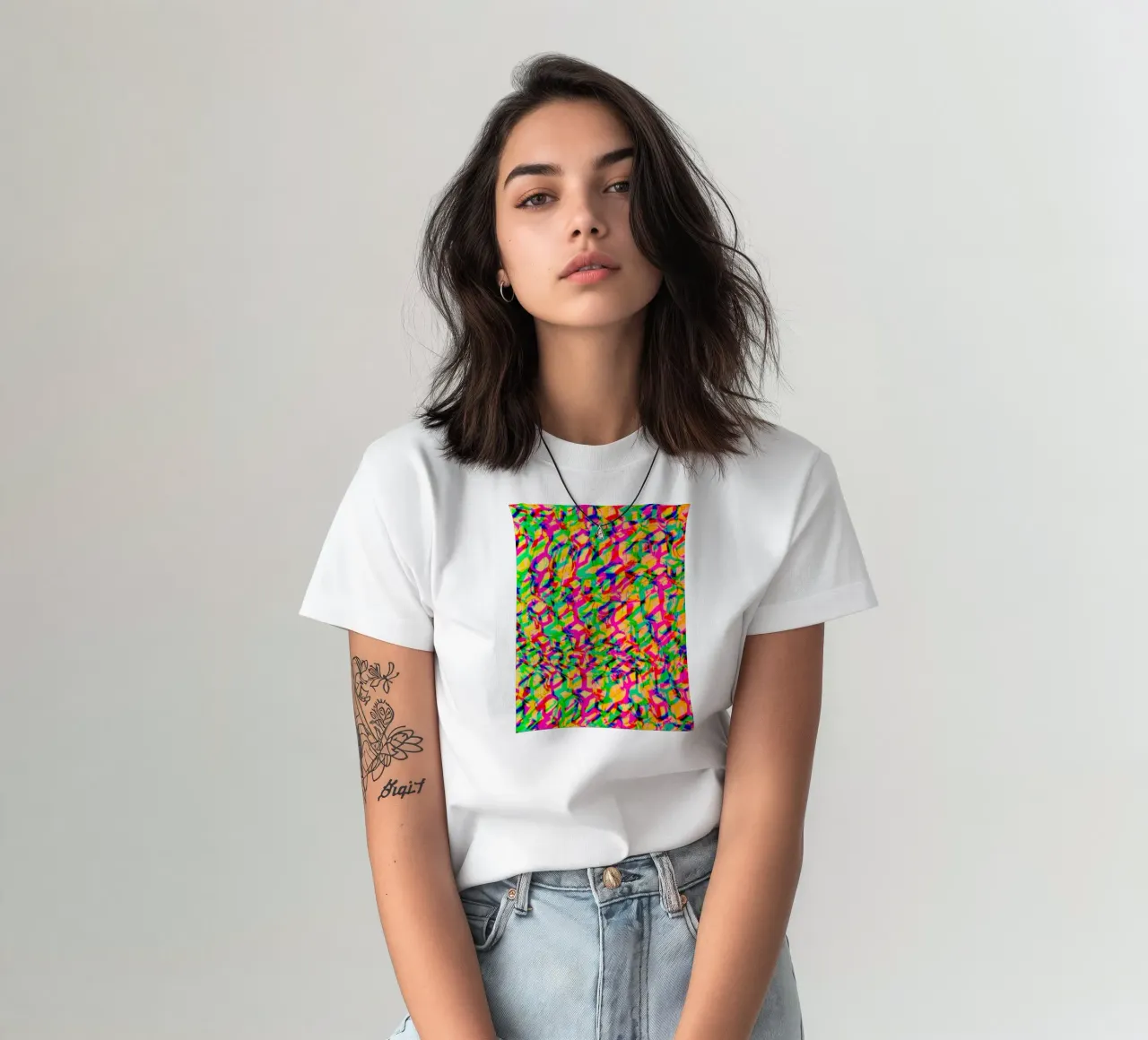 Rainbow_Block_XRR t-shirt da Crypto_Jungle