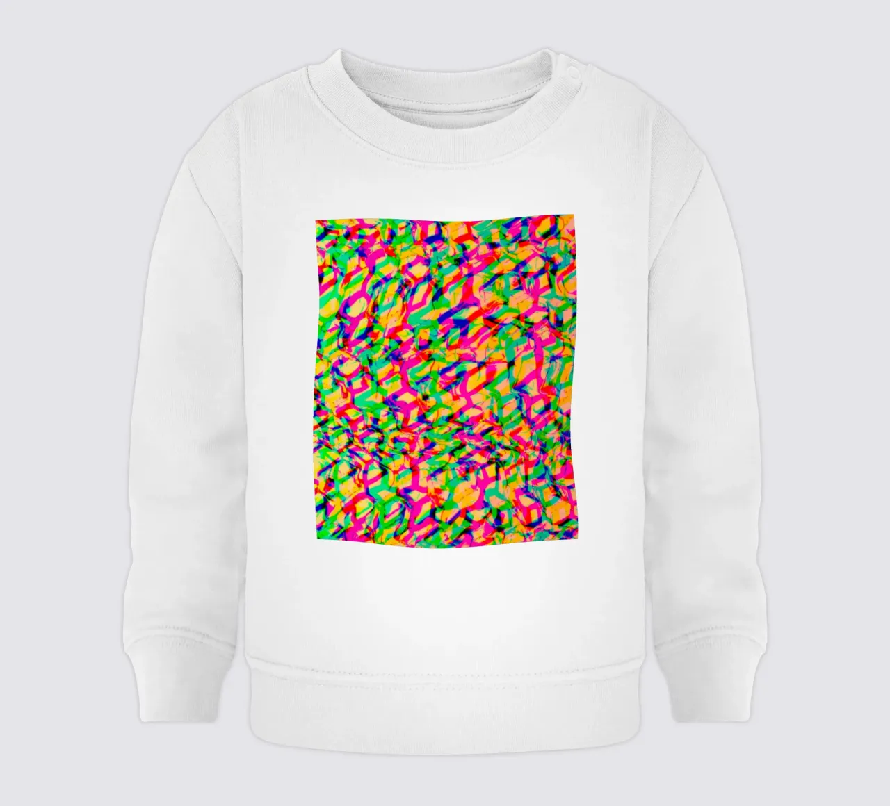 Rainbow_Block_XRR baby sweatshirt by Crypto_Jungle
