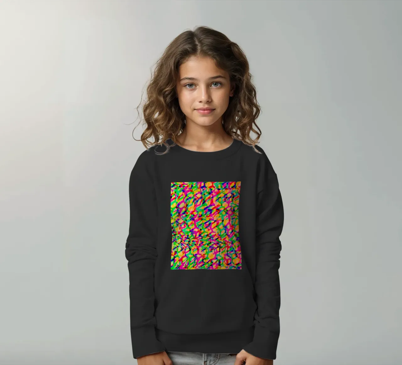 Rainbow_Block_XRR felpa bambino da Crypto_Jungle