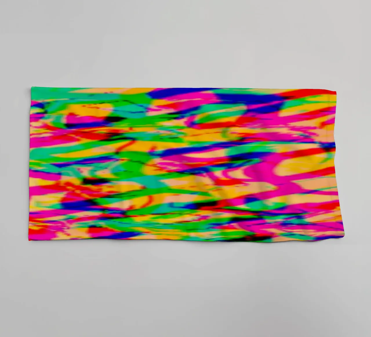 Rainbow_Block_XRR asciugamano da bagno da Crypto_Jungle