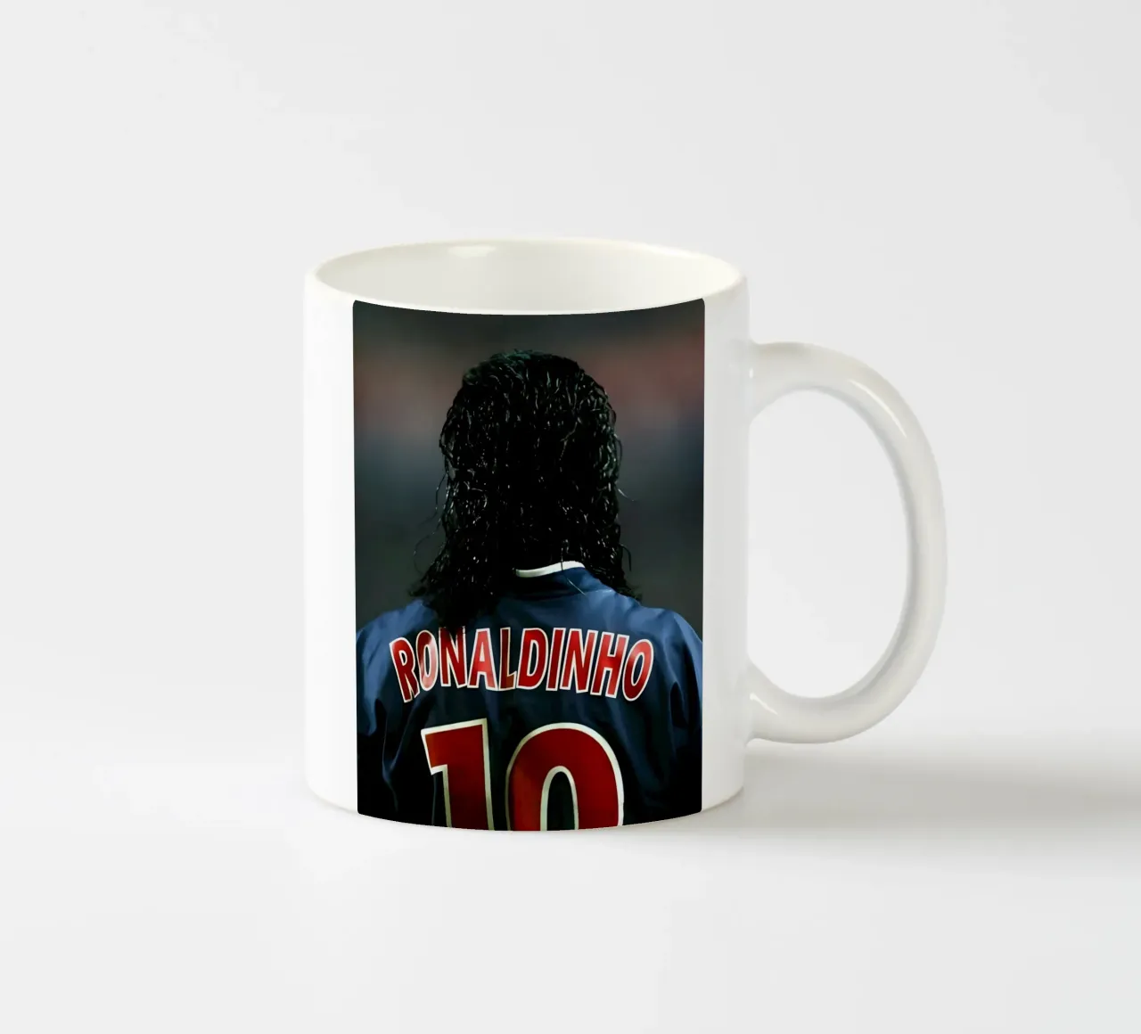 Ronaldinho tazza in ceramica da Low poly art