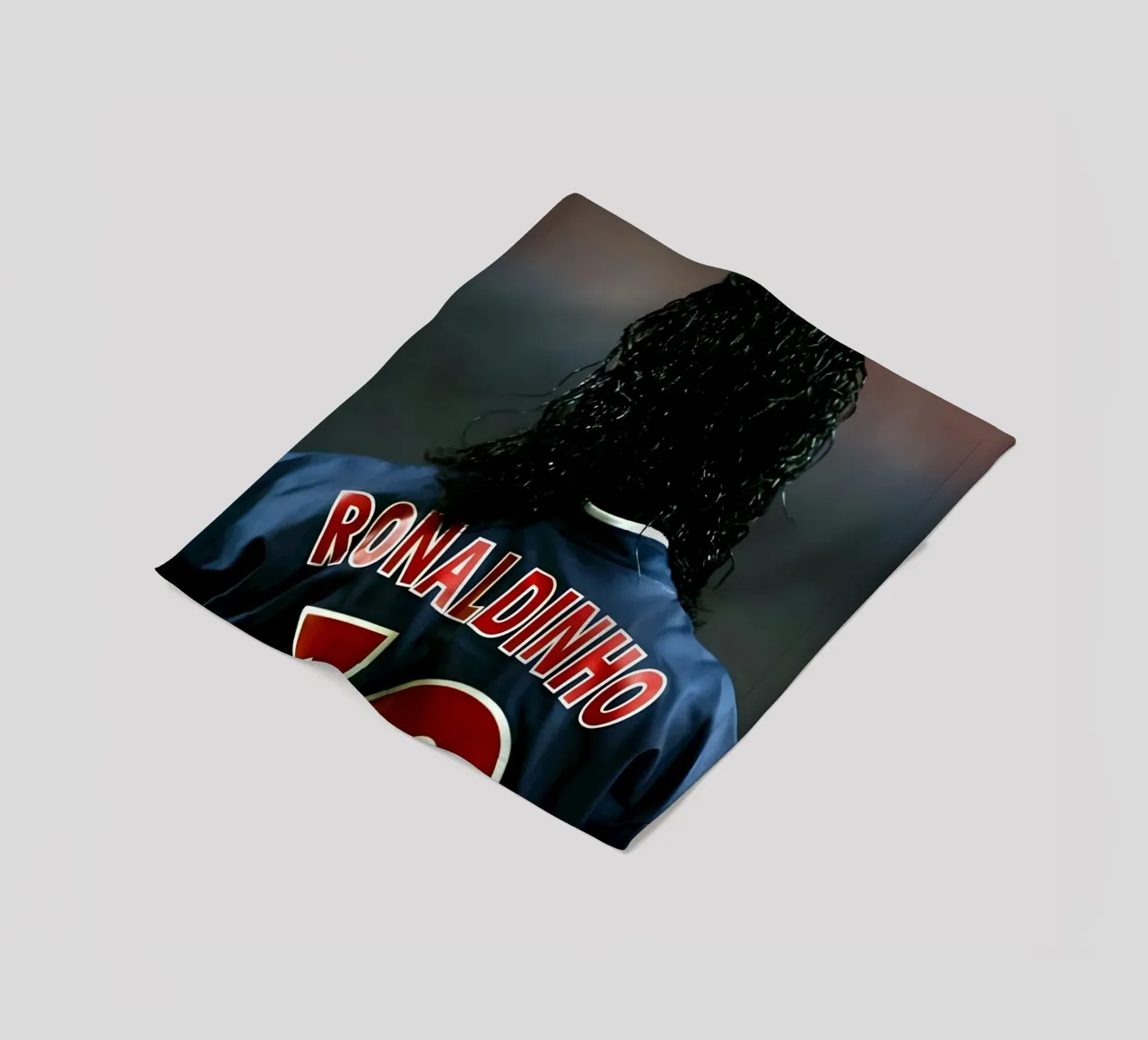 Ronaldinho coperta in pile da Low poly art