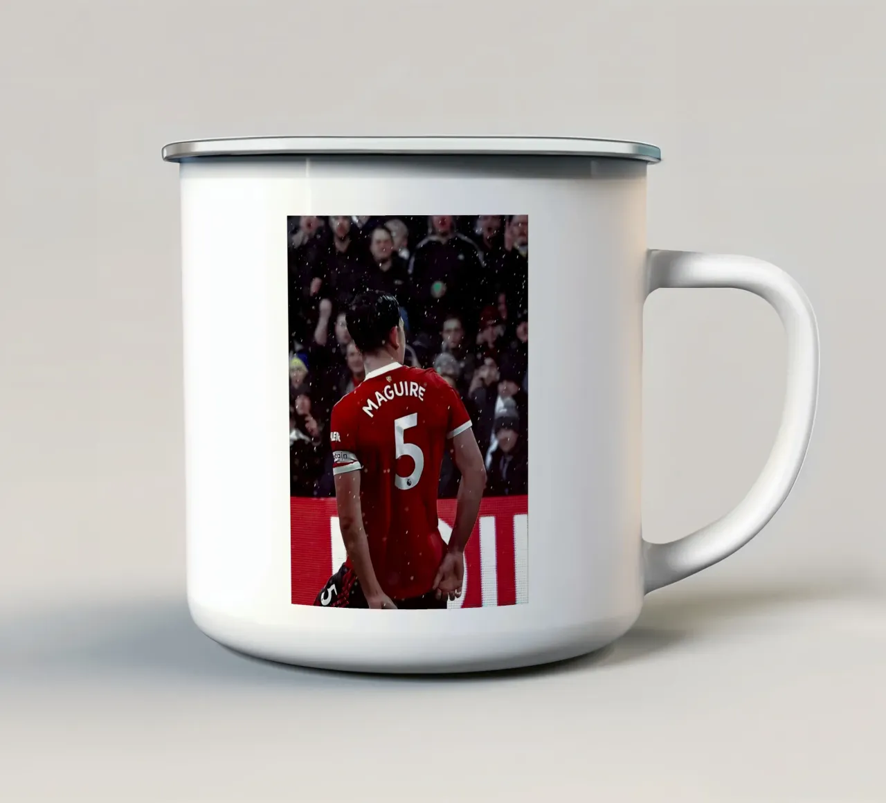 "Harry Maguire tazza in smalto da Low poly art