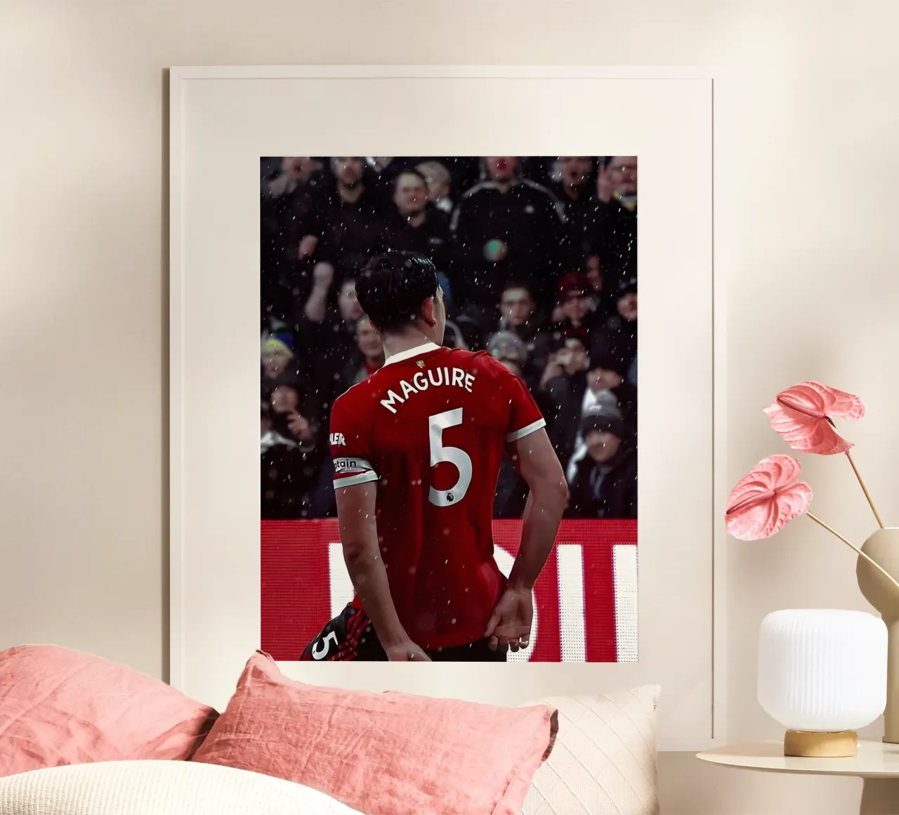"Harry Maguire poster da Low poly art