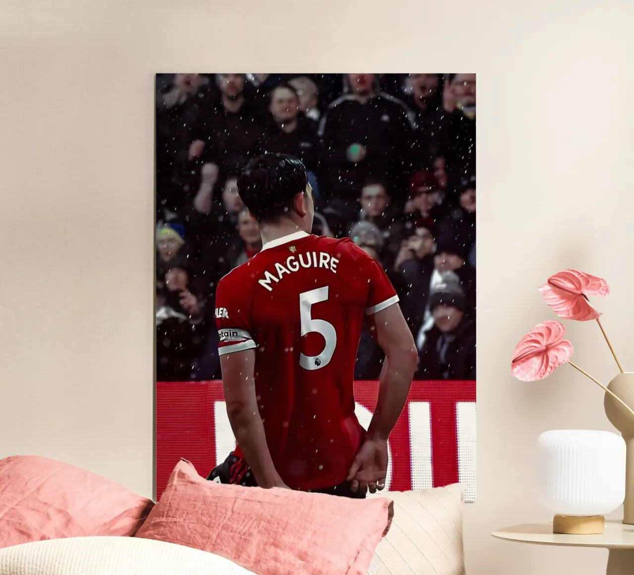 "Harry Maguire poster da Low poly art
