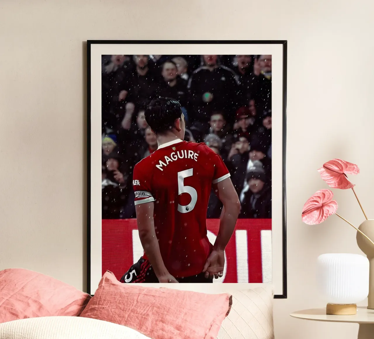 "Harry Maguire poster da Low poly art