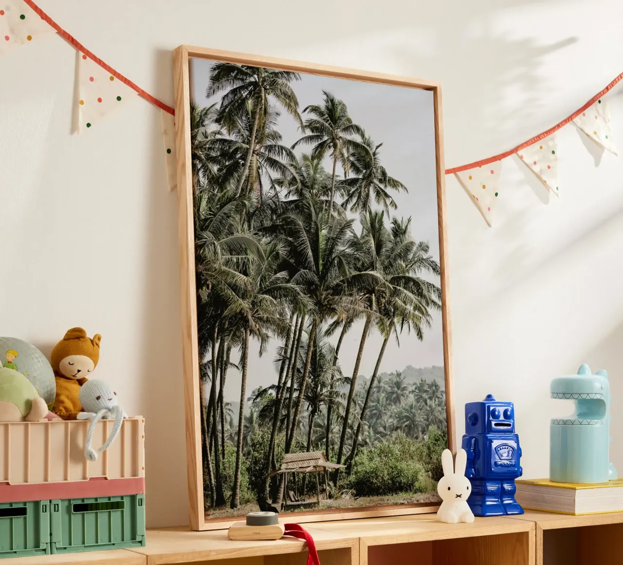 Jungle I tela con Cornice a cassetta da Victoria Frost