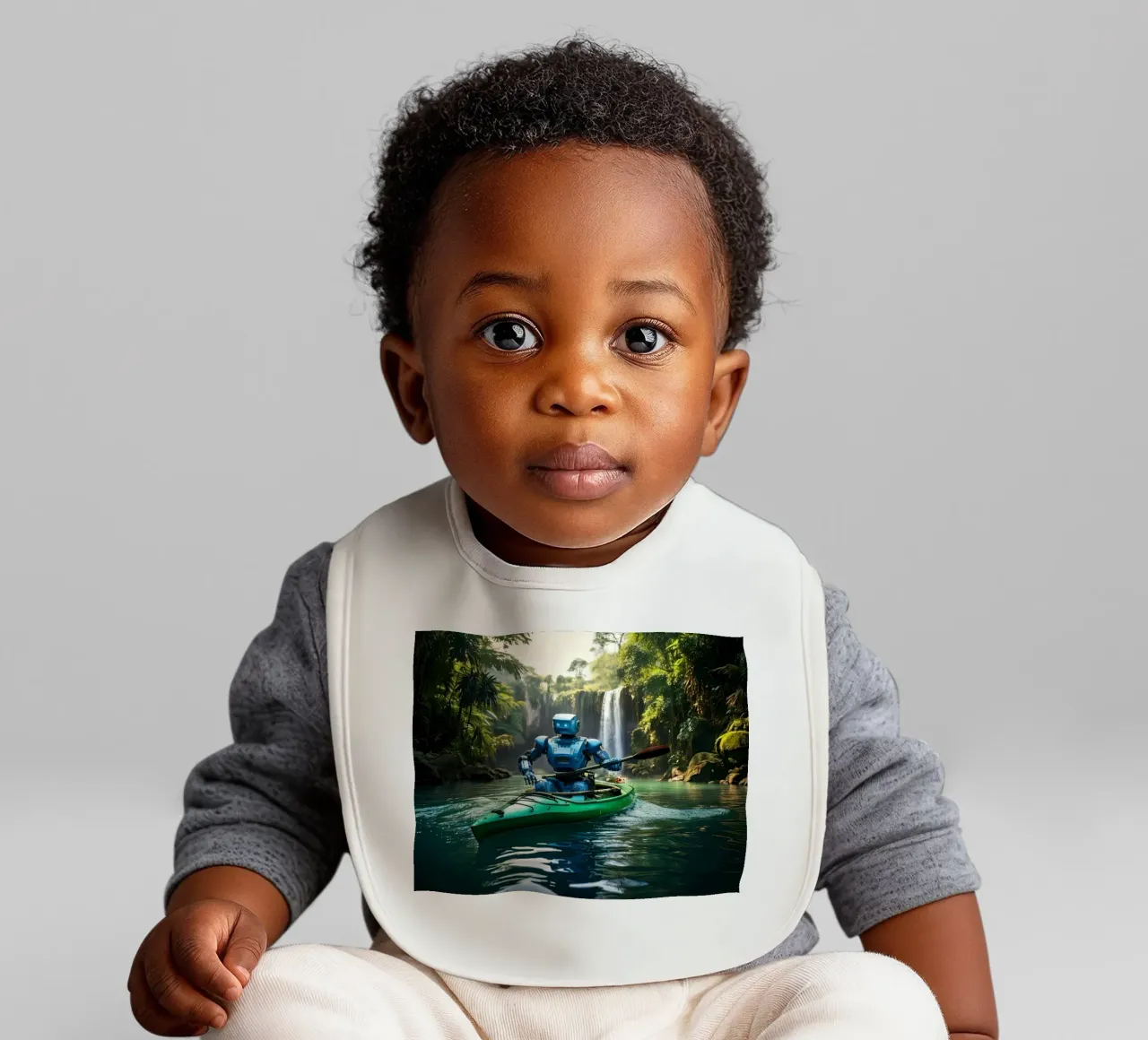 ROBOT EN CANOE. bavaglino da Thierry vobmann photography