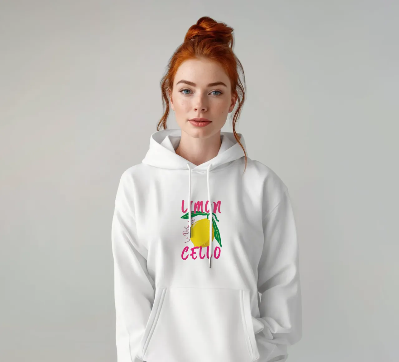 Limoncello - La Dolce Vita II felpa con cappuccio da ArtDesign by KBK
