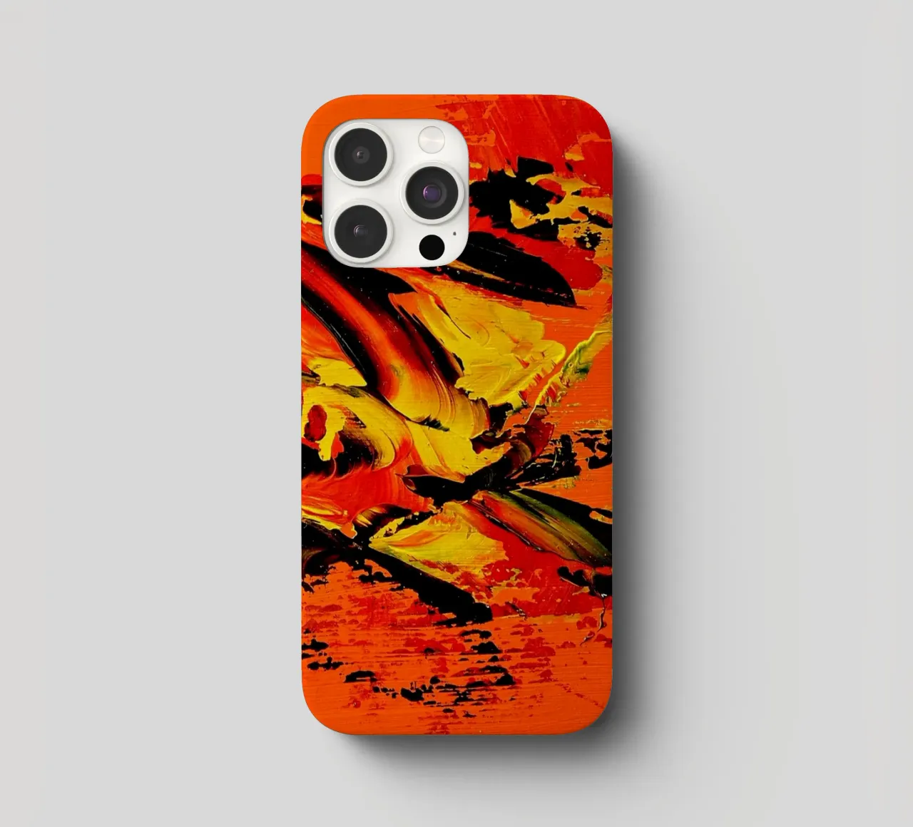 MESSAGE FROM THE HEART 11 cover iphone da Thierry Vobmann Abstract painting