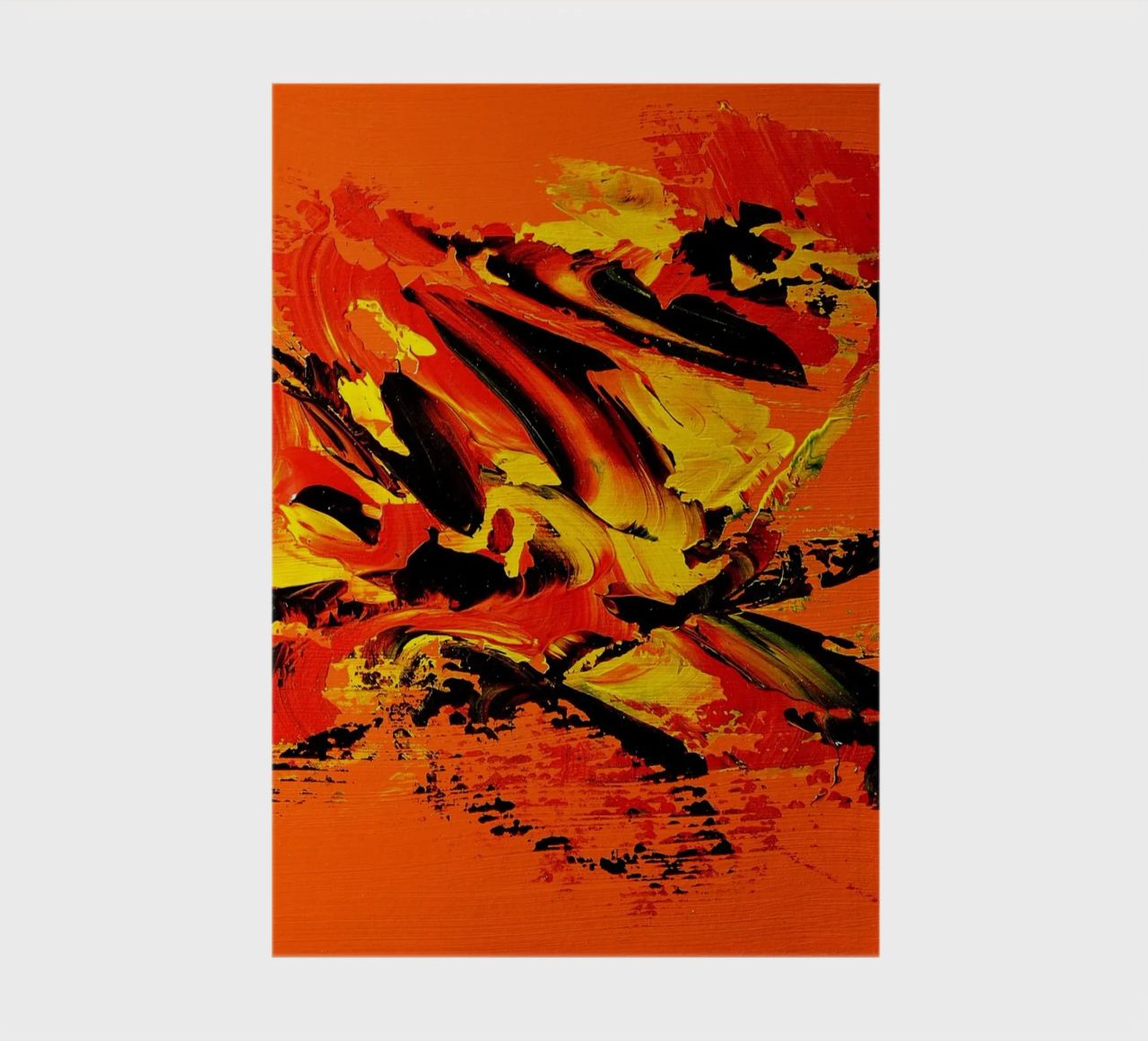 MESSAGE FROM THE HEART 11 diario da Thierry Vobmann Abstract painting